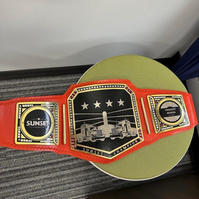 Custom Wrestling Championship Replica Belt
