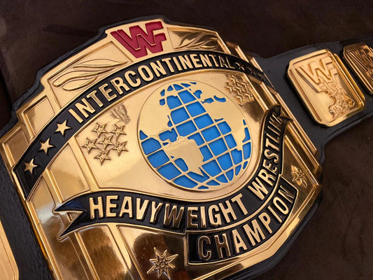 IC Intercontinental Wrestling Belt Replica | Custom Championship Title | Adult Fan Gift | Personalized Belt