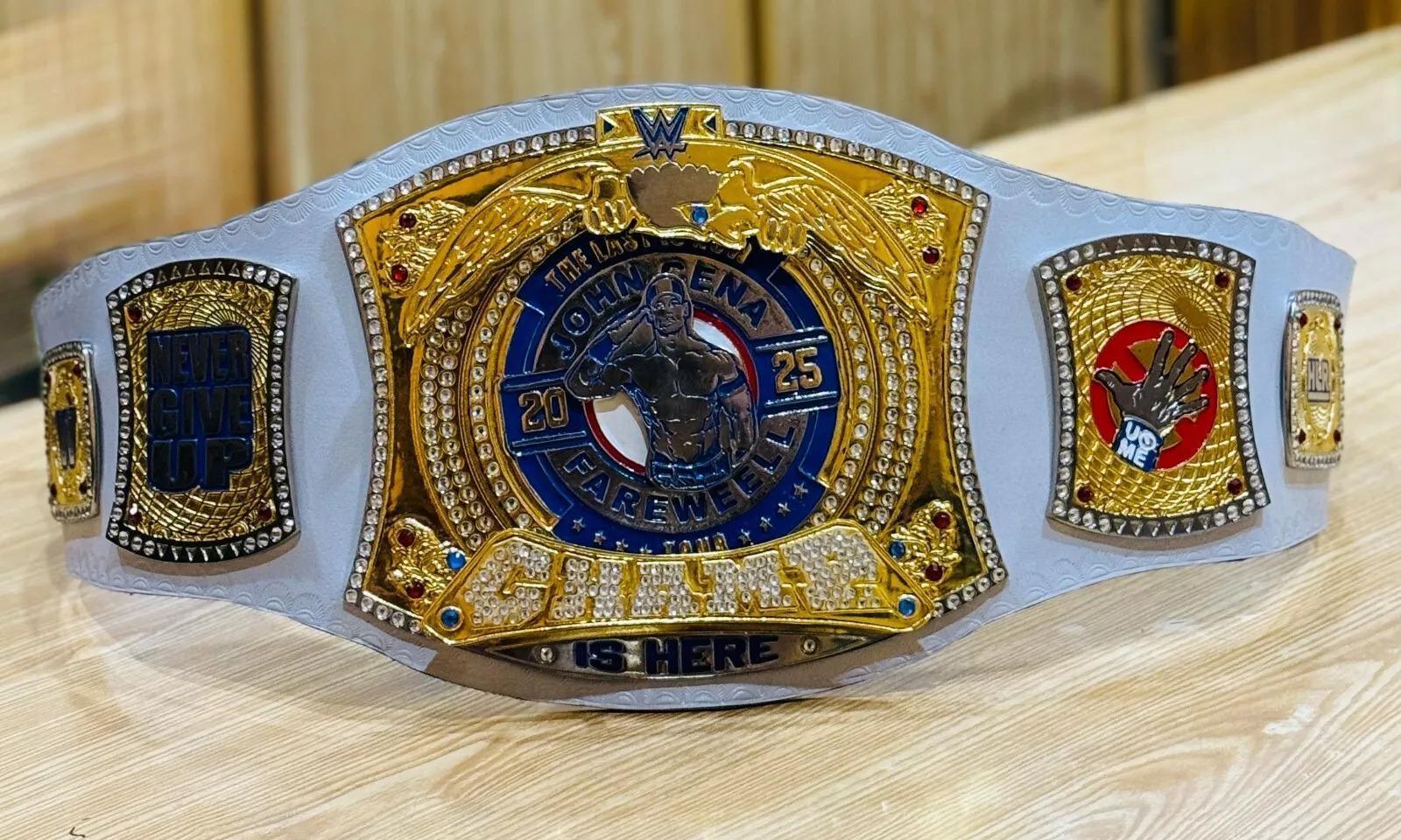 WWE John Cena Farewell Tour 2025 Spinner Championship Replica Belt