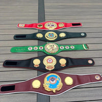 All 5 Boxing Title Belts Set – WBC IBF IBO Wba Wbo Replica Belts