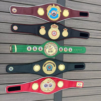 All 5 Boxing Title Belts Set – WBC IBF IBO Wba Wbo Replica Belts