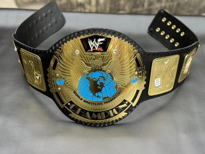 Big Eagle Attitude Era Championship Belt | 2MM/4MM Gold Brass Replica Title | Adult Size Wrestling Fan Gift | Heavyweight Belt