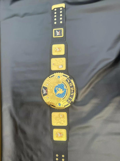 Big Eagle Attitude Era Championship Belt | 2MM/4MM Gold Brass Replica Title | Adult Size Wrestling Fan Gift | Heavyweight Belt