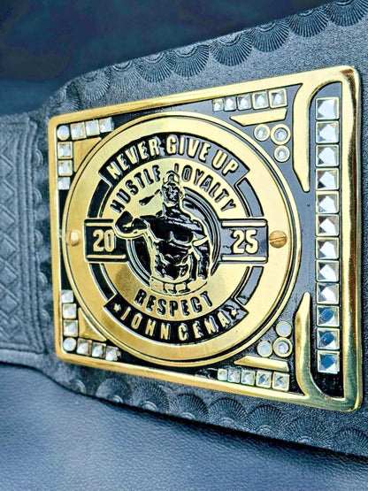 John Cena 17th times Undisputed Championship Replica Belt | 2mm / 4mm | WWE Wrestling Title | Adult Size | Universal Gift for Fans