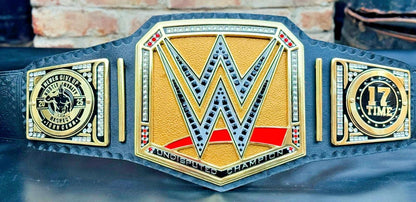 John Cena 17th times Undisputed Championship Replica Belt | 2mm / 4mm | WWE Wrestling Title | Adult Size | Universal Gift for Fans