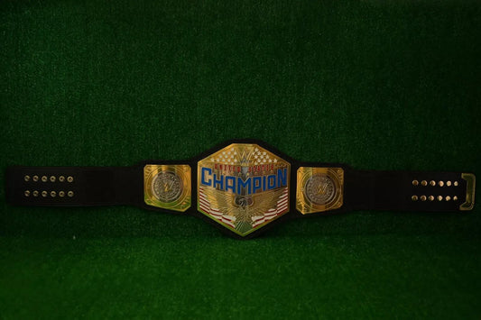 USA United States Championship Replica Belt | Stars and Stripes Title | 2021 Champion Replica | Wrestling Belt | Adult Size