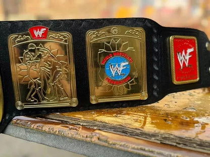 European Wrestling Championship Replica Belt | Adult Size WWE Title | 2MM / 4MM Metal Plates | Wrestling Fan Gift | Cosplay Display Belt