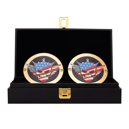 Cody Rhodes Side Plate Box Set | American Nightmare Replica Plates | Championship Custom Plates | Wrestling Fan Gift | Display Collectible