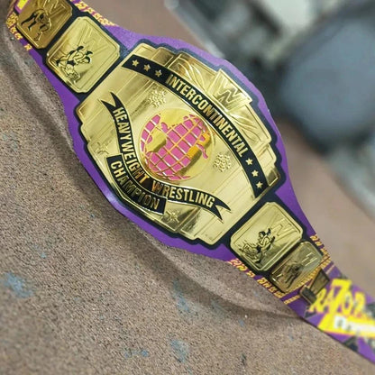 Razor Ramon Intercontinental Championship Replica Belt – 2MM & 4MM Brass | WWF Title Belt | Adult Size | Wrestling Fan Collectible