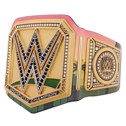 Money in the Bank 2025 Championship Belt – 2MM/4MM Brass Replica – WWE Style Adult Size – Custom Wrestling Title Belt – MITB Vegas