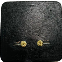 Wrestling Belt Wall Mount Hanger 2 Pack | Real Leather Belt Display Hook | Adjustable Studs | WWE Replica Belt Holder