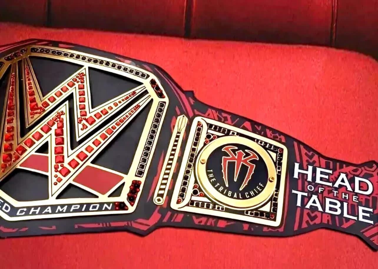 Roman Reigns 1316 Days Championship Belt | 4MM Brass Replica | Undisputed Title | Belt | Leather Strap | Adult Size | Collectors Gift