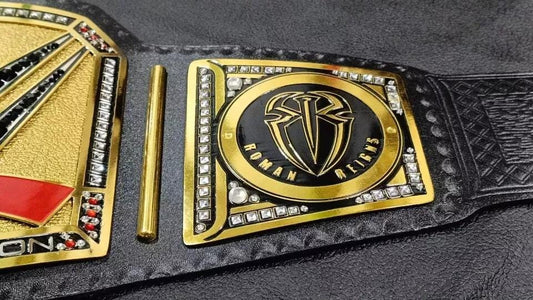 Undisputed Universal title Roman Reigns Side Plates Championship Belt | 1316 Days Tribute | 4MM/2MM Brass Replica | Adult Size | Wrestling