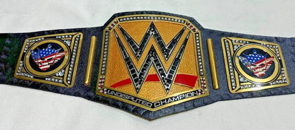 Cody Rhodes Undisputed Heavyweight Championship Belt | 2MM 4MM Brass Replica Title | Adult Size Wrestling Belt | Real Leather Strap