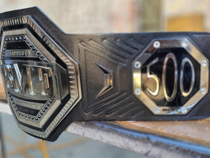UFC BMF Championship Replica Belt | 2mm 4mm Brass Plates | Brock Lesnar Inspired MMA Title | Adult Size | Real Leather Fan Gift Belt