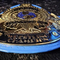 WWF Blue Winged Eagle Championship Belt