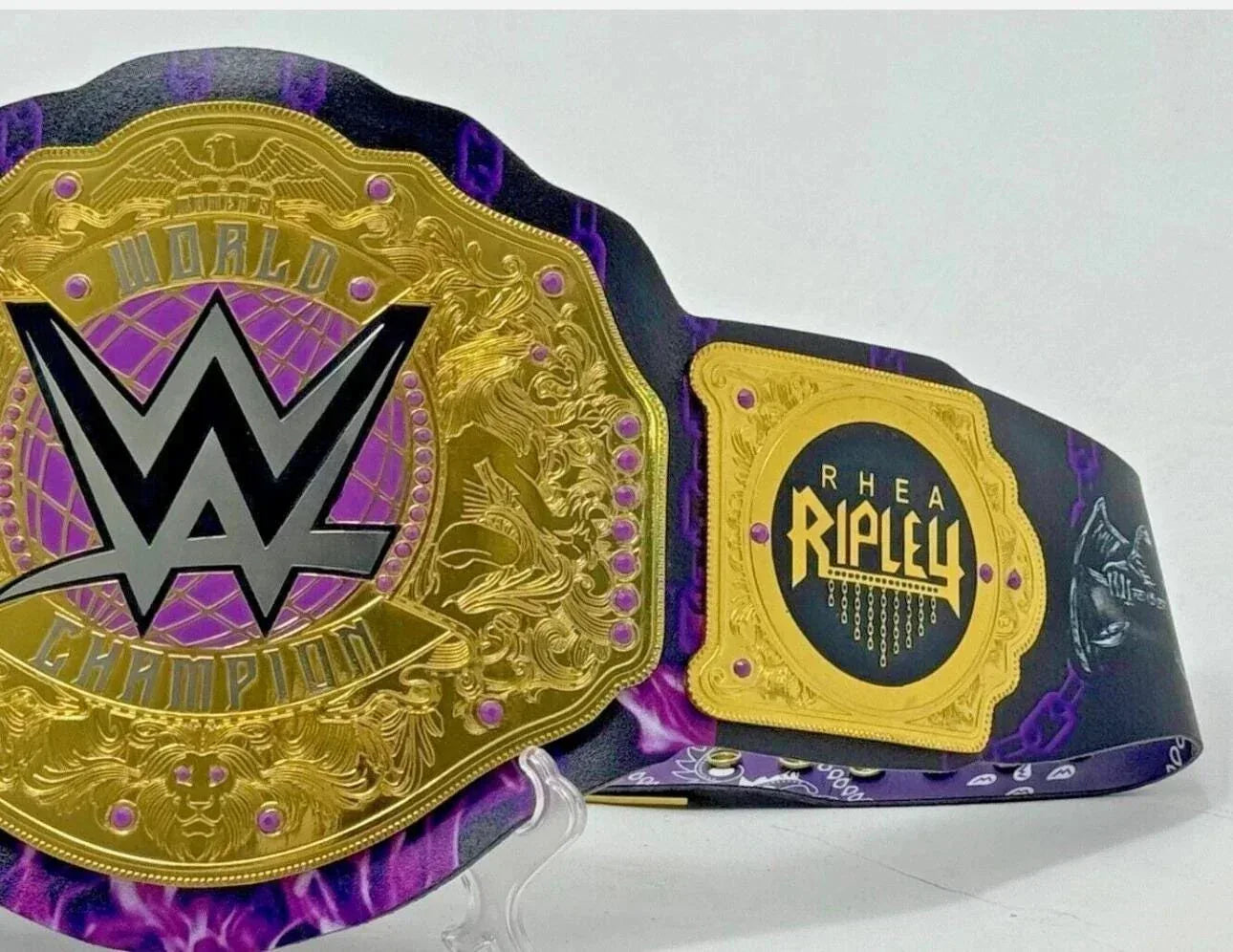 WWE Rhea Ripley World Heavyweight Championship Belt