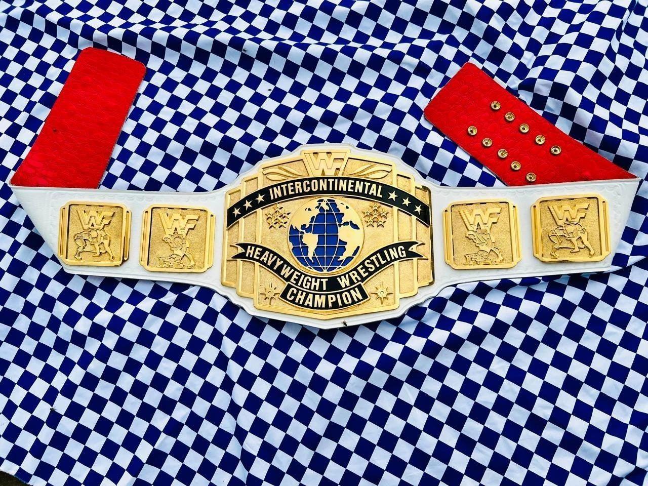 WWE White Intercontinental Championship Belt