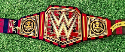 Bray Wyatt The Fiend  Universal Championship Belt | 2MM & 4MM Replica | Tribute Title | Wrestling Fan Gift | Adult Size Leather Belt