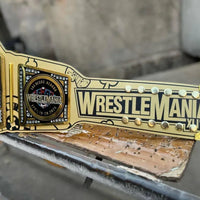 WrestleMania 41 las vegas Championship Belt