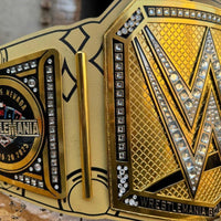 WrestleMania 41 las vegas Championship Belt