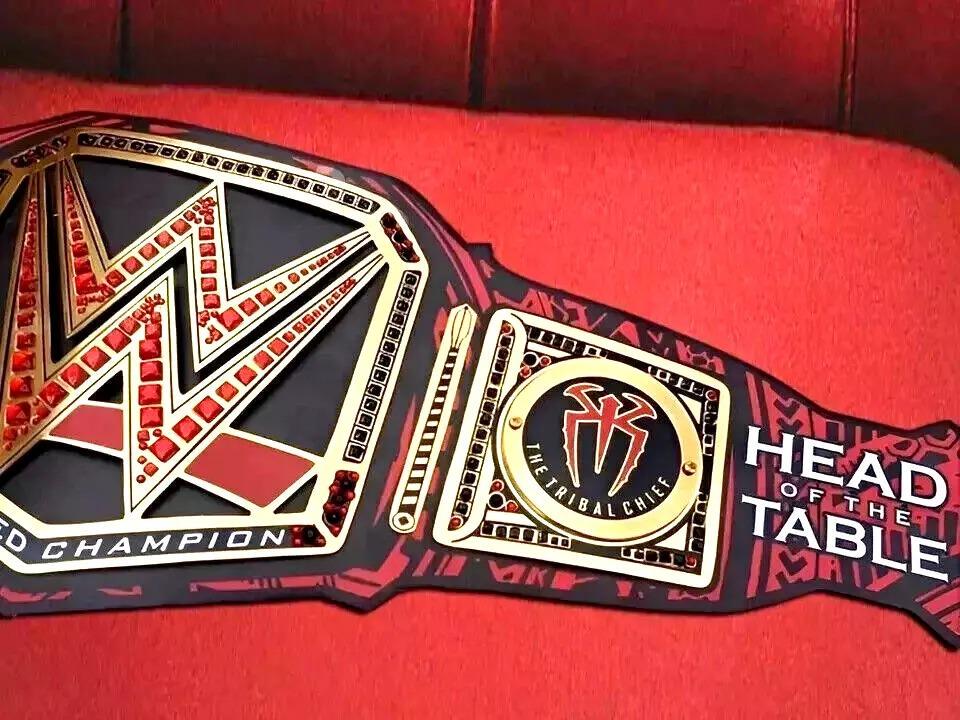 Roman Reigns 1316 Days Championship Belt | 4MM Brass Replica | Undisputed Title | Belt | Leather Strap | Adult Size | Collectors Gift