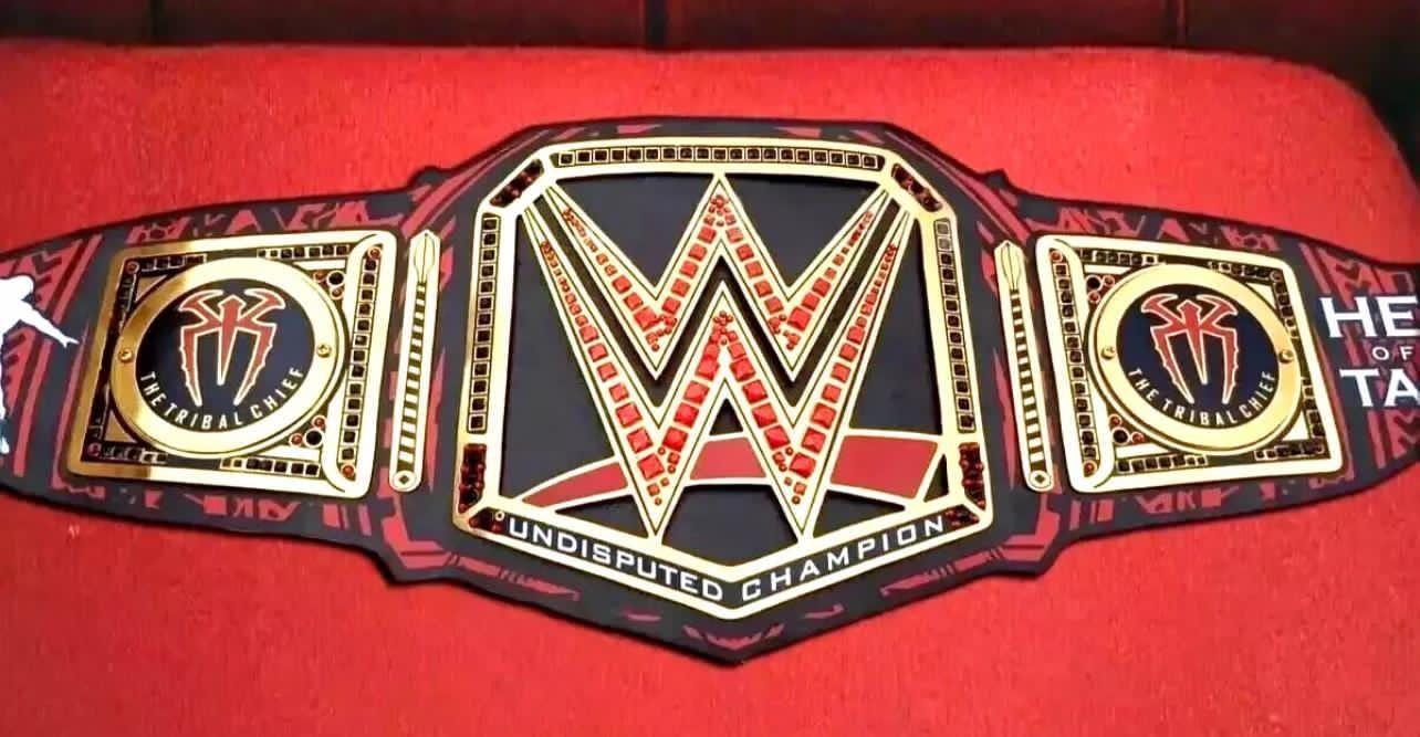 WWE Roman Reigns 1316 Days Championship Belt 6mm