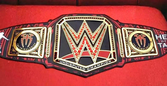 Roman Reigns 1316 Days Championship Belt | 4MM Brass Replica | Undisputed Title | Belt | Leather Strap | Adult Size | Collectors Gift