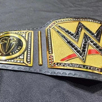 Undisputed Universal title Roman Reigns Side Plates Championship Belt