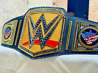 Cody Rhodes Undisputed Heavyweight Championship Belt | 2MM 4MM Brass Replica Title | Adult Size Wrestling Belt | Real Leather Strap