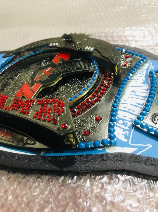 CM Punk Spinner WWE Championship Belt | 2MM 4MM Brass Replica | Real Leather Strap | Wrestling Fan Gift | Adult Size | Fast Free Shipping