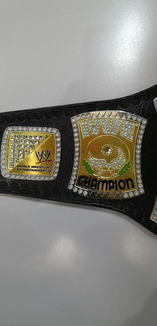 Edge Spinner Championship Belt | 2MM 4MM  Replica | World Heavyweight Title | Real Leather | Adult Size Wrestling Belt