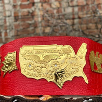 NWA Mid-Cost Heavyweight Championship Belt