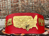 NWA Mid-Cost Heavyweight Championship Belt