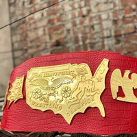 NWA Mid-Cost Heavyweight Championship Belt