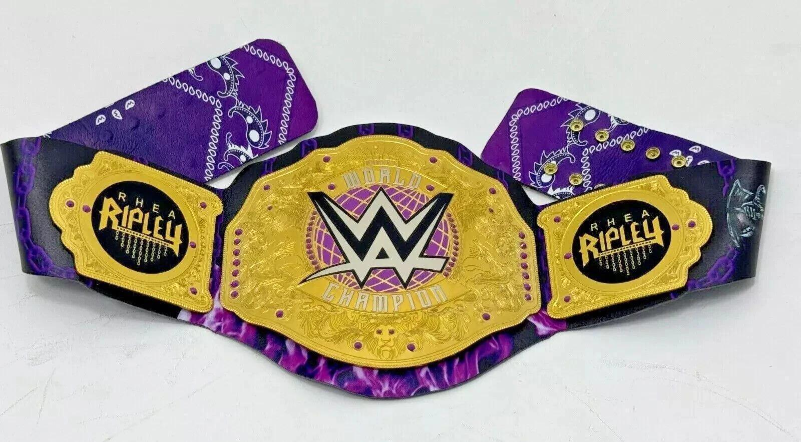 WWE Rhea Ripley World Heavyweight Championship Belt