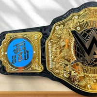 WWE World Heavyweight Wrestling Championship Replica Belt | Jey Uso Side Plates