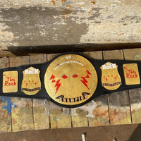 The Rock Brahma Bull Championship Belt