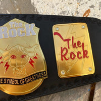 The Rock Brahma Bull Championship Belt