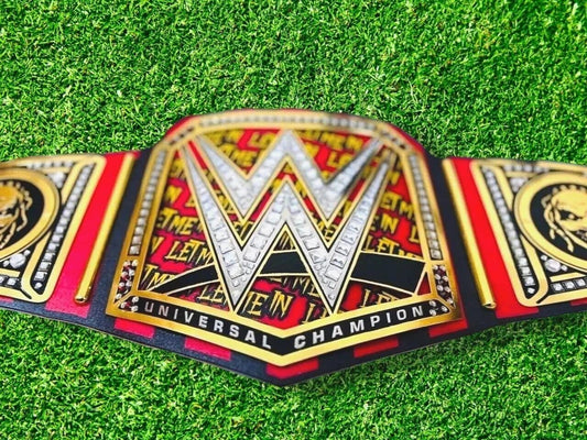 Bray Wyatt The Fiend  Universal Championship Belt | 2MM & 4MM Replica | Tribute Title | Wrestling Fan Gift | Adult Size Leather Belt