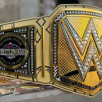 WrestleMania 41 las vegas Championship Belt