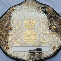 WWE Fandu Big Gold dual Wrestling Championship Replica Belt