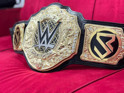 WWE New World Heavyweight Championship Replica Belt | Custom Seth Rollins Side Plates