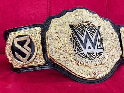 WWE New World Heavyweight Championship Replica Belt | Custom Seth Rollins Side Plates