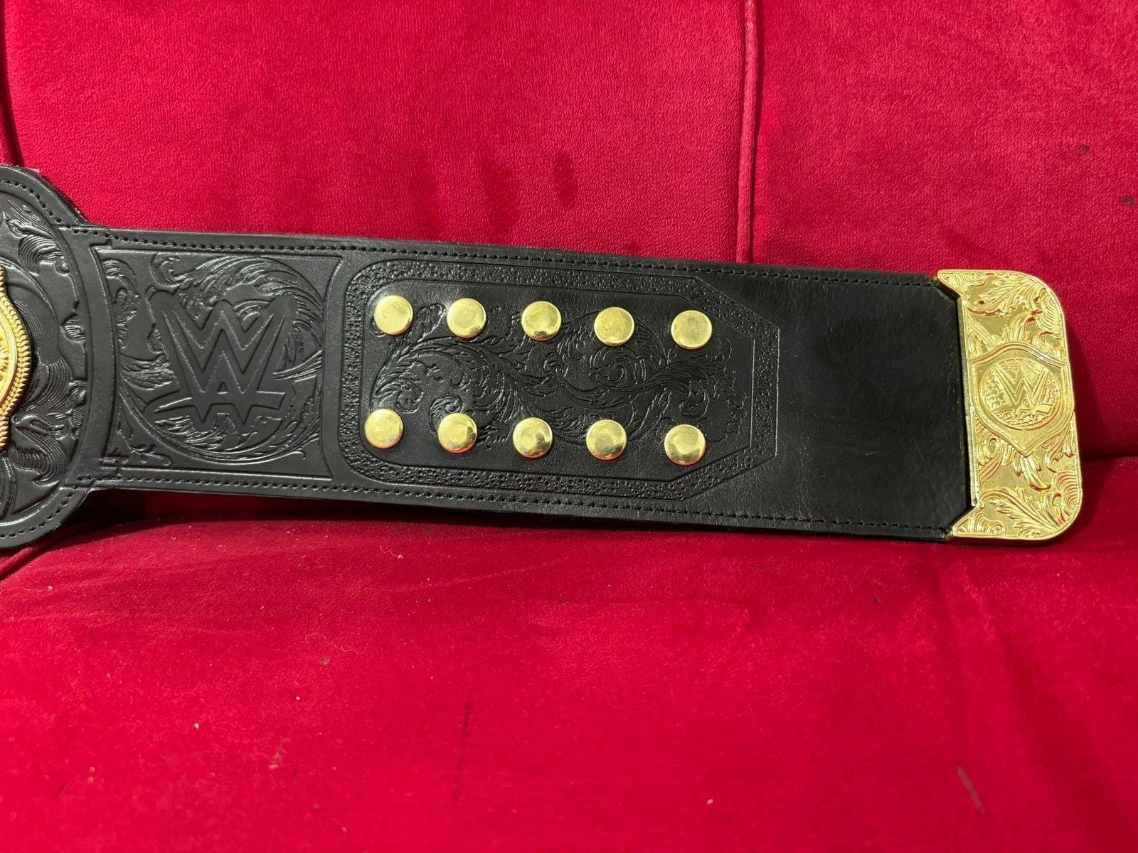 WWE New World Heavyweight Championship Replica Belt | Custom Seth Rollins Side Plates