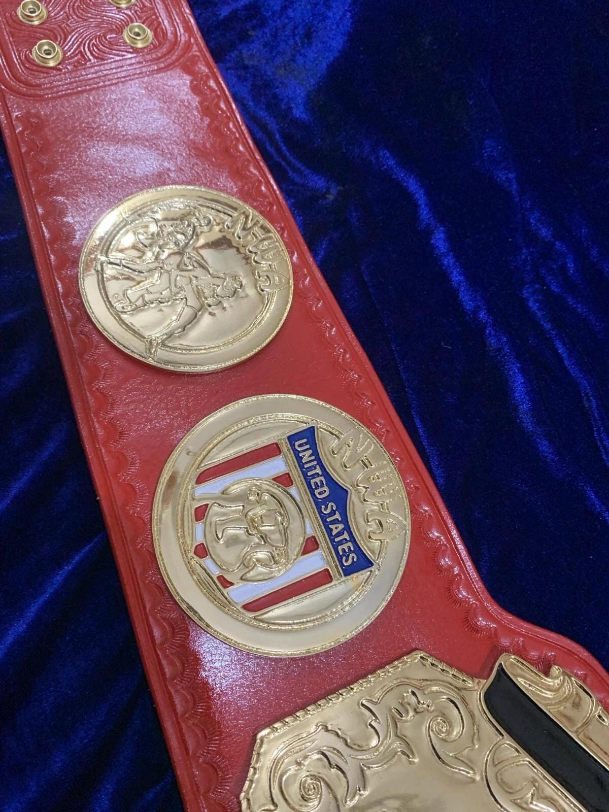 NWA USA Tag Team Championship Replica Belt