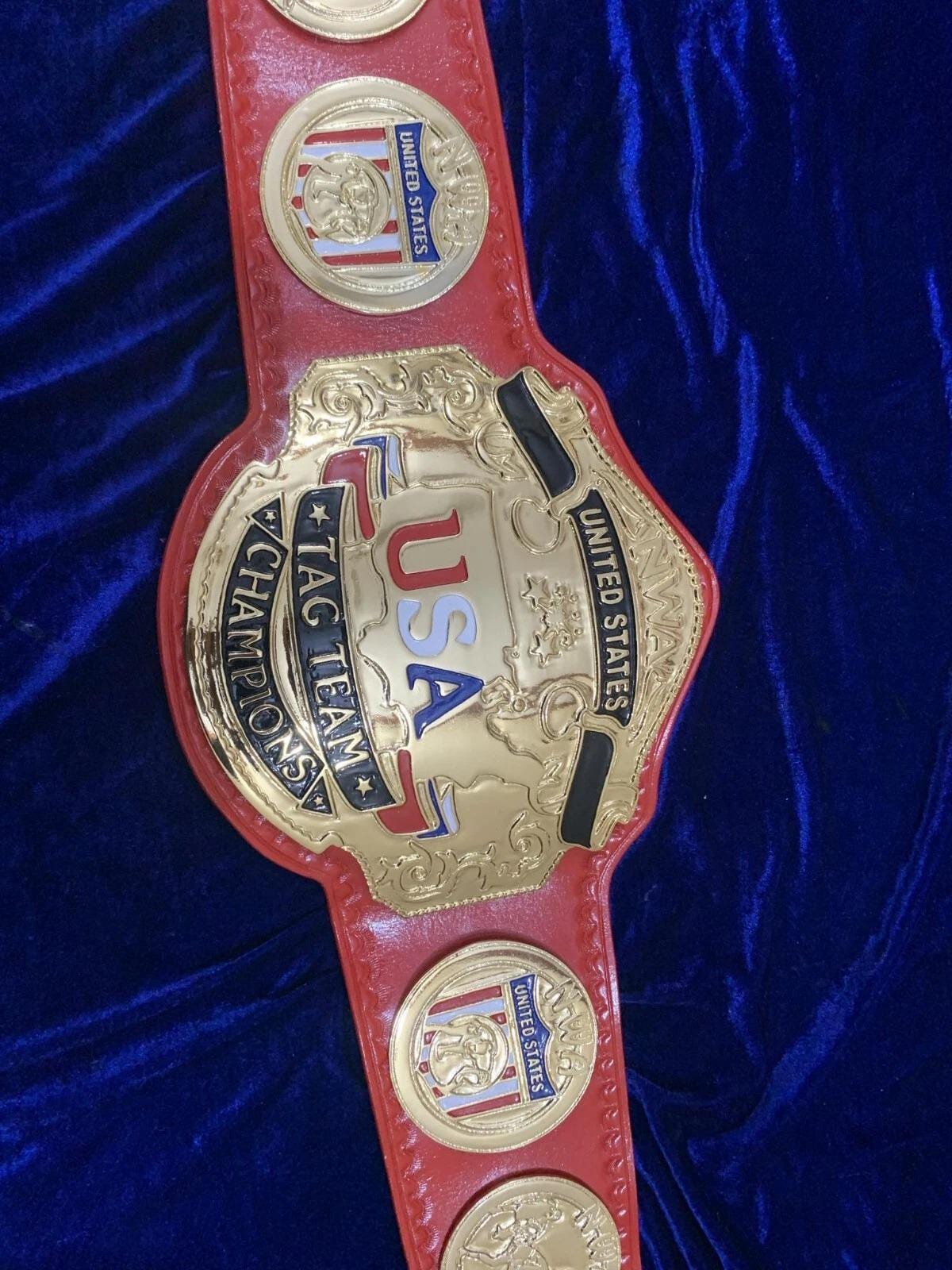 NWA USA Tag Team Championship Replica Belt
