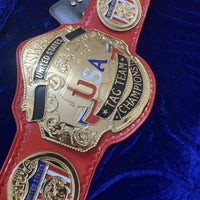 NWA USA Tag Team Championship Replica Belt