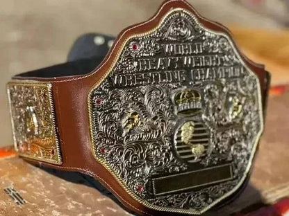 Big Gold World Heavyweight Championship Replica Belt