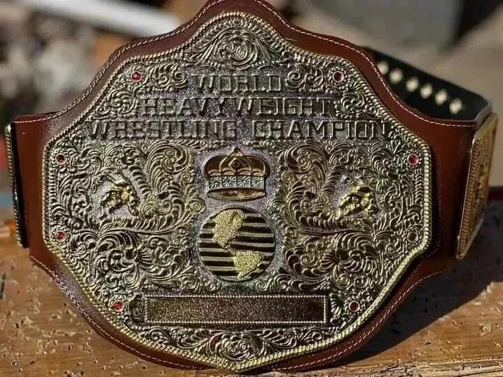 Big Gold World Heavyweight Championship Replica Belt